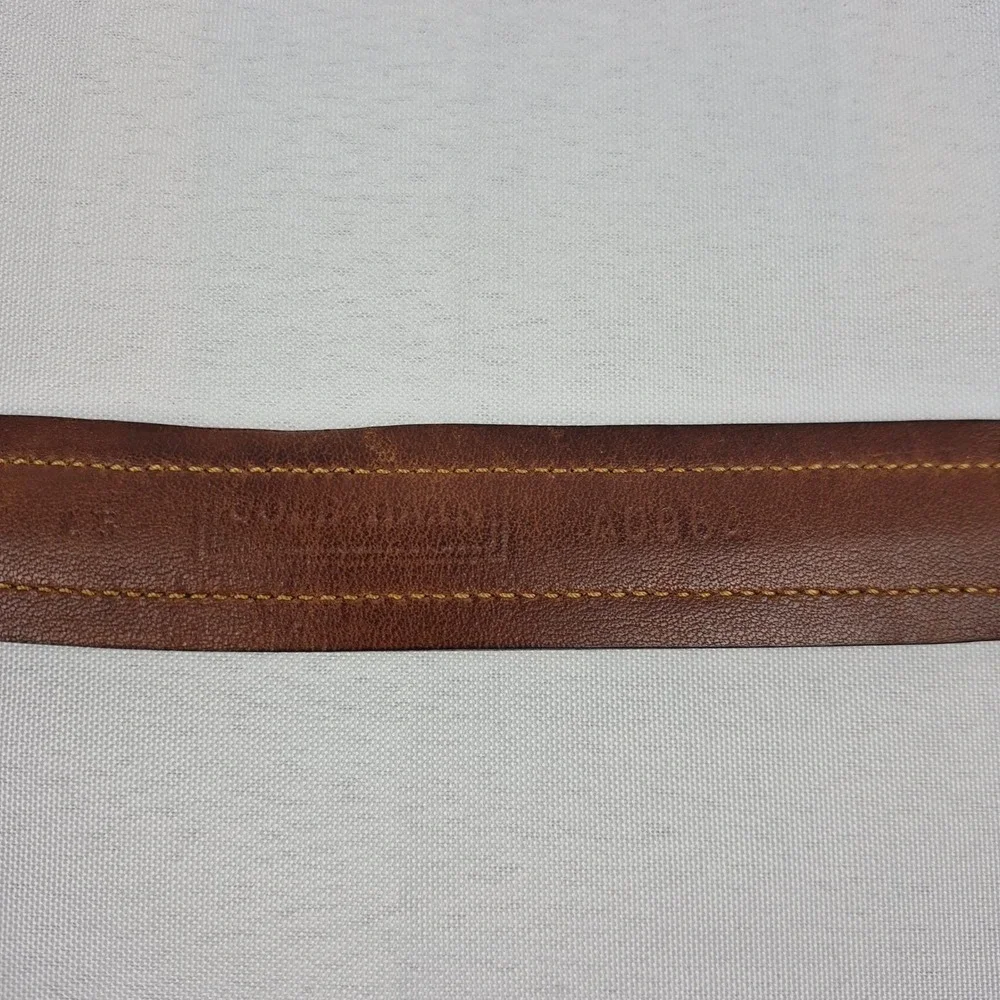 Cole Haan Gap Men's Leather‎ Belt Lot of 2 34 35 Black Brown Classic VTG 90s Y2K